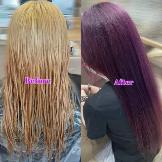 ロング 🎀ハイトーン🎀 𝐦𝐢𝐲‬𝐮のヘアスタイル