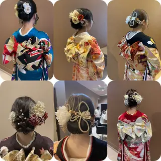 ヘアアレンジ あかり🌷ナチュラル 、透明感カラーのヘアスタイル