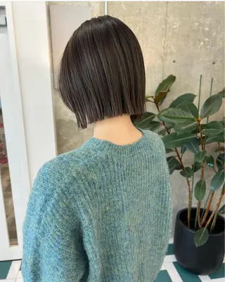 ショート noé所属・HINA/栄/ボブ/ ボブパーマ/インナーのヘアスタイル