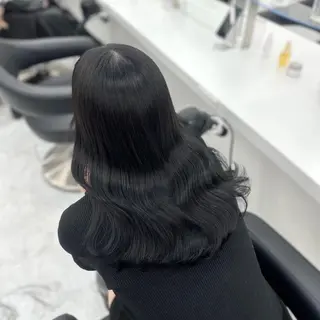 ロング カラー ブリーチなし艶カラー タクト🫧のヘアスタイル