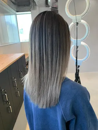 ミディアム カラー 海外レイヤーカット 🇺🇸山村拓士のヘアスタイル