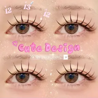 マツエク・マツパ パリジェンヌ／パーマ 🎀Mai🎀のマツエク・マツパデザイン
