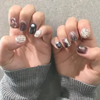 ネイル 【似合わせ提案】鈴木 舞のネイルデザイン