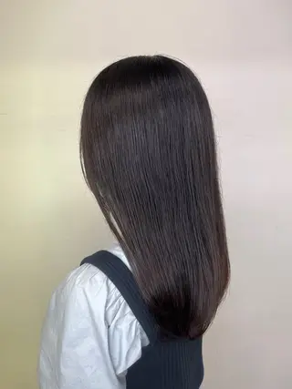 セミロング 山田 遥翔のヘアスタイル