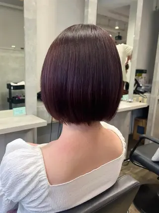 ショート 袋瀬 玲奈のヘアスタイル