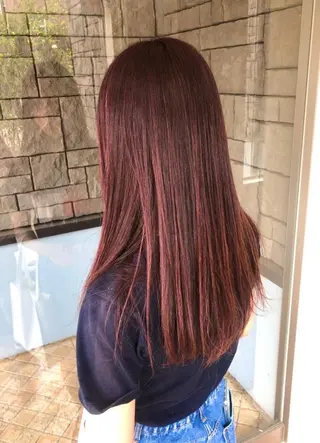 ミディアム La fith hair rond 立川店所属・kyosuke 透明感カラーのヘアスタイル