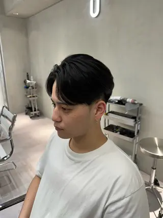 ショート パーマ メンズ 波巻きスパイラルパー マ/シャドウパーマ駿のヘアスタイル