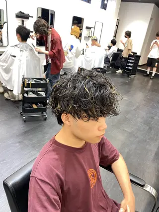 カラー パーマ メンズ 🦁メンズ神特化🦁 12月限定/隆太郎のヘアスタイル