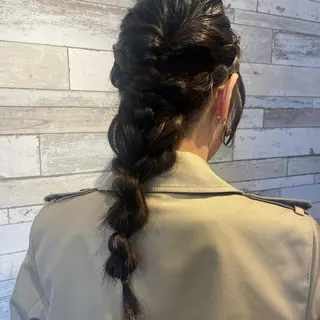 ロング ヘアアレンジ ボブカット/アレンジ /さきのヘアスタイル