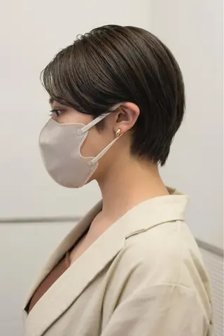 ショート カラー 千葉 慎也のヘアスタイル