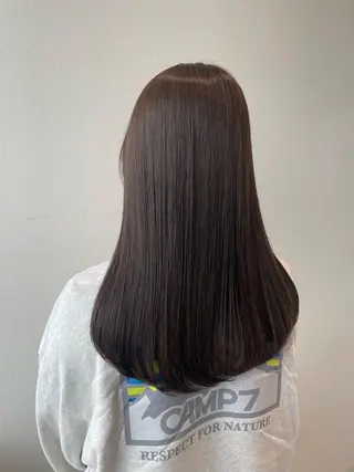 ロング カラー 野田 カレンのヘアスタイル