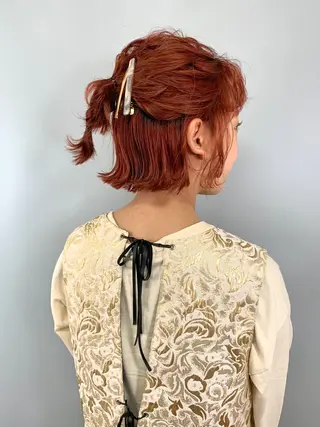 ショート ミルクティーベージュ の魔術師 manaeのヘアスタイル