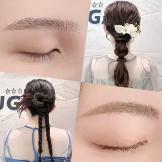 ヘアアレンジ メンズ 似合わせ眉‎🎠🤍 𝑲𝒂𝒓𝒆𝒏の眉毛・アイブロウイメージ