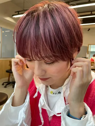 ショート カラー sand  S Ginza所属・🌟sand🌟 丸山悠斗のヘアスタイル