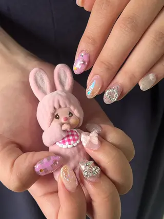 ネイル Hata nail /個性派ニュアンスのネイルデザイン