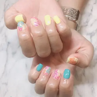 ネイル 結城 怜菜のネイルデザイン