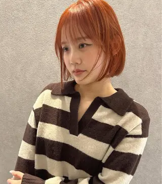 ショート カラー coto所属・ショート/レイヤー 高野菜瑠のヘアスタイル