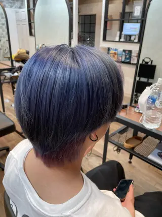 ショート メンズ ❄️中野侑香❄️ ハイライト/ブリーチのヘアスタイル