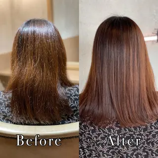 ミディアム 髪質改善　field チカモリ　ヒカルのヘアスタイル