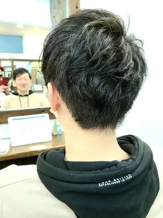 ショート メンズ 【大宮】デザイナー Anne 諳 アンのヘアスタイル