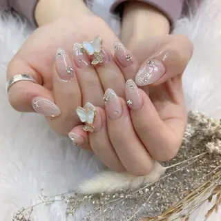 ネイル 🦋ネイルサロン ブラン🌈ゆりのネイルデザイン