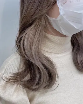 ミディアム カラー 🤎MISAKI 艶髪モテカラー🤎のヘアスタイル