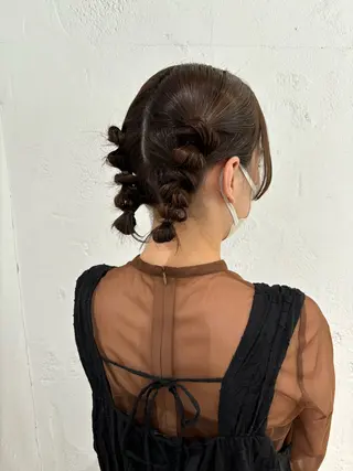 ヘアアレンジ サソウ ユリエ🥥のヘアスタイル