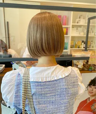 ミディアム カラー HOLON池袋所属・ウルフカット ハッシュカット/七海のヘアスタイル