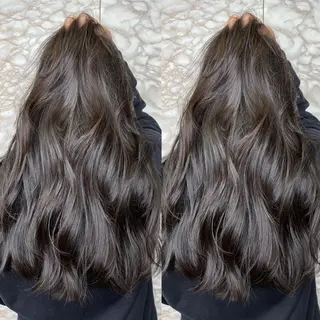 ロング カラー 色気グレージュ 🤍kosuke🤍のヘアスタイル