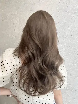 ロング カラー 🤎大人かわいい🤎 韓国レイヤー🤎力丸のヘアスタイル