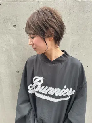 ショート カラー ✂️ｼｮｰﾄの匠✂️ 國井慎平のヘアスタイル