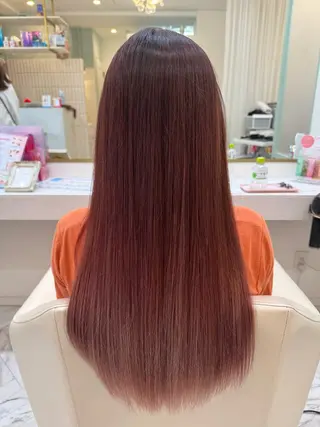 ロング カラー Qmee所属・Shun 透明感カラ ー/似合わせカットのヘアスタイル