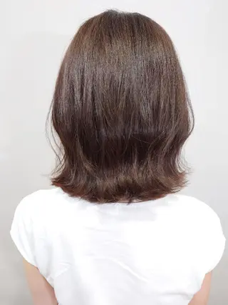ミディアム ブリーチ／ 髪質改善／ＲＹＯのヘアスタイル