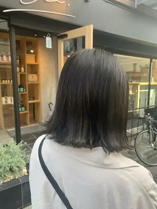 ミディアム カラー パーマ ヘアアレンジ メンズ Sia中野新橋 『JUNYA』のヘアスタイル