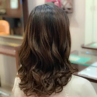 ロング 中川 湖稀のヘアスタイル