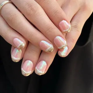 ネイル 淡色ネイル 🎀moeのネイルデザイン