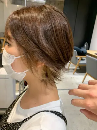 ショート カラー 🌈艶髪/髪質改善 新宿itouのヘアスタイル