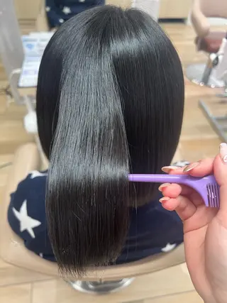 ミディアム 高橋 香奈のヘアスタイル