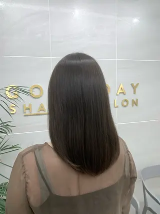 ミディアム カラー 本格ヘッドスパ🌿 ×ヘア 佐藤のヘアスタイル