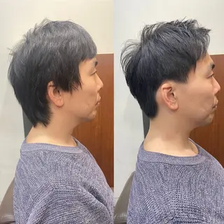 ショート メンズ トレサンパ所属・💈トレサンパ 💈金山駅✂︎愛実のヘアスタイル