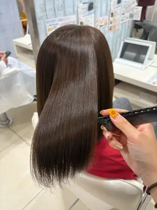 ミディアム カラー 🌻髪質改善カラー 🌻Yunaのヘアスタイル