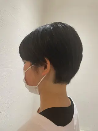 ショート 守川 七海のヘアスタイル
