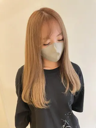 ミディアム カラー beauty: beast 大町店のヘアスタイル