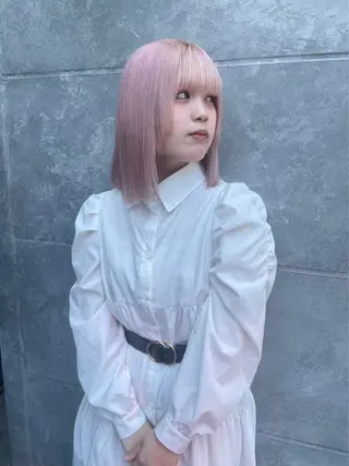 ミディアム カラー inq名駅店所属・rion/ 名古屋/カラーのヘアスタイル