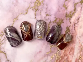 ネイル リラネイル所属・福田 美代子のネイルデザイン