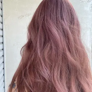 ロング マホ/日吉/髪質改善 /レイヤー/ガーリーのヘアスタイル
