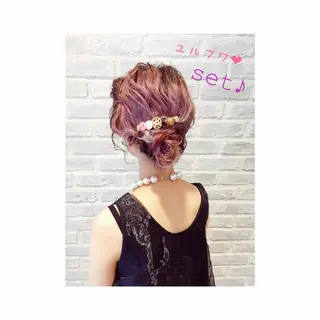 ヘアアレンジ la fith所属・rico_by ヘアとアイブロウのヘアスタイル