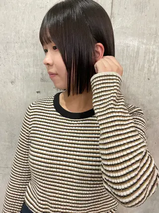 ショート 横山 奈央のヘアスタイル