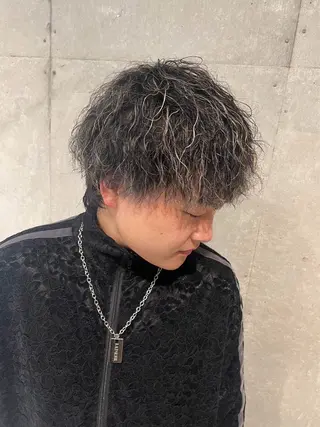 カラー パーマ メンズ メンズ特化美容師 /齋藤翼のヘアスタイル