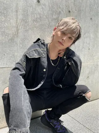 ショート カラー ヘアアレンジ 🐺ウルフの神🐺 /カラー/けいすけのヘアスタイル